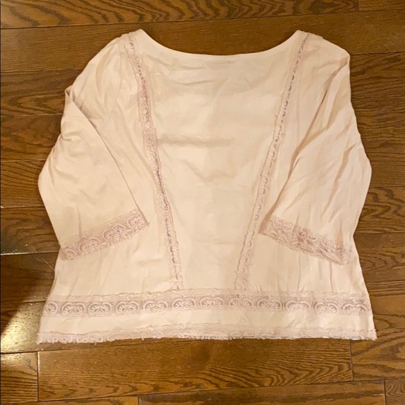 Anthropologie One September soft lacy top size medium - Picture 6 of 11